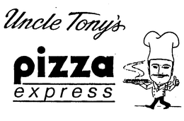 UNCLE TONY'S PIZZA EXPRESS logo