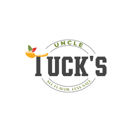 UNCLE TUCK'S ALL FLAVOR. LESS SALT. logo