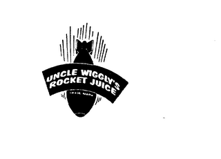 UNCLE WIGGLY'S ROCKET JUICE logo