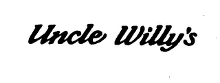 UNCLE WILLY'S logo