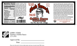 UNCLE YAMMY'S logo