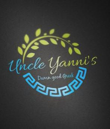 UNCLE YANNI'S DAMN GOOD GREEK logo