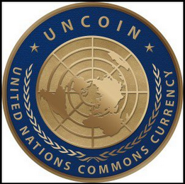 UNCOIN UNITED NATIONS COMMONS CURRENCY logo