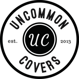 UNCOMMON COVERS EST. 2013 UC logo