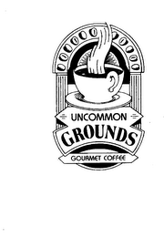 UNCOMMON GROUNDS GOURMET COFFEE logo