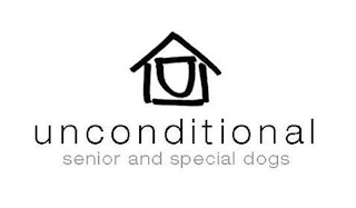UNCONDITIONAL SENIOR AND SPECIAL DOGS logo