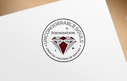 UNCONQUERABLE SOULS · CREATING MASTERS OF DESTINY · FOUNDATION logo