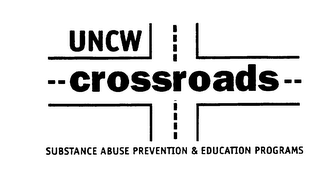 UNCW CROSSROADS SUBSTANCE ABUSE PREVENTION & EDUCATION PROGRAMS logo