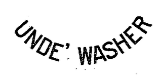 UNDE' WASHER logo