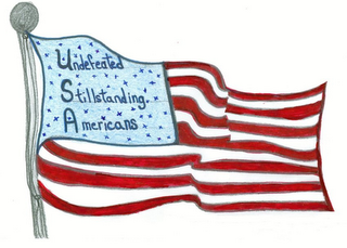 UNDEFEATED STILLSTANDING AMERICANS logo