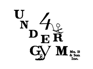 UNDER 4 GYM, MS. B & SON INC. logo