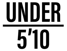 UNDER 5'10 logo