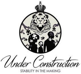 UNDER CONSTRUCTION STABILITY IN THE MAKING logo
