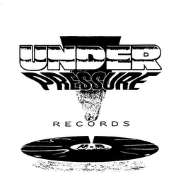 UNDER PRESSURE RECORDS U P logo