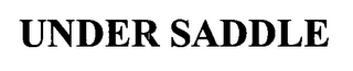 UNDER SADDLE logo