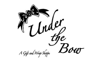 UNDER THE BOW A GIFT AND WRAP SHOPPE logo