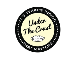 UNDER THE CRUST IT'S WHAT'S INSIDE THAT MATTERS logo