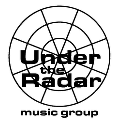 UNDER THE RADAR MUSIC GROUP logo