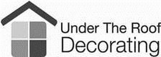 UNDER THE ROOF DECORATING logo