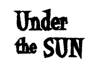 UNDER THE SUN logo