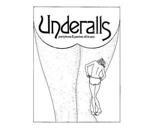 UNDERALLS PANTYHOSE & PANTIES ALL IN ONE. logo