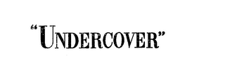 "UNDERCOVER" logo