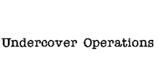UNDERCOVER OPERATIONS logo