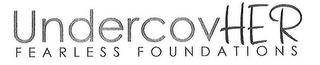 UNDERCOVHER FEARLESS FOUNDATIONS logo