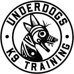 · UNDERDOGS · K9 TRAINING logo