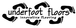 UNDERFOOT FLOORS INNOVATIVE FLOORING logo