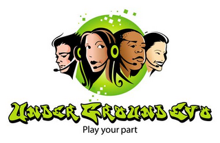 UNDERGROUND EVO PLAY YOUR PART logo