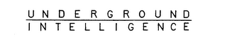 UNDERGROUND INTELLIGENCE