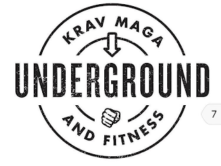 UNDERGROUND KRAV MAGA AND FITNESS logo