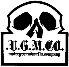 UNDERGROUND MAFIA CLOTHING COMPANY U.G.M. CO. logo