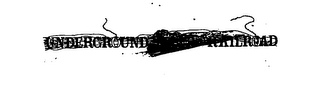 UNDERGROUND RAILROAD logo
