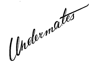 UNDERMATES logo