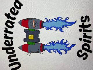 UNDERRATED SPIRITS logo