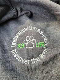 UNDERSTAND THE BALANCE K9 LIFE DISCOVER THE BOND logo