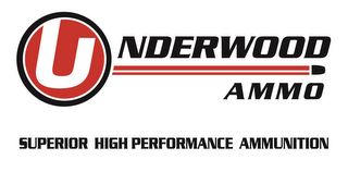 UNDERWOOD AMMO SUPERIOR HIGH PERFORMANCE AMMUNITION logo