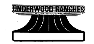 UNDERWOOD RANCHES IMAGINATION IN GROWING logo