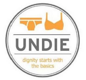 UNDIE DIGNITY STARTS WITH THE BASICS logo