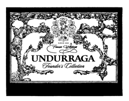 UNDURRAGA FOUNDER'S COLLECTION SINCE 1885 FRANCISCO UNDURRAGA logo