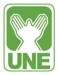 UNE logo