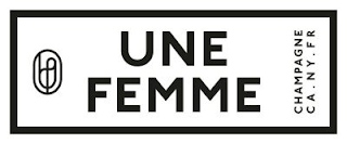 UNE FEMME CHAMPAGNE CA NY FR logo