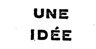UNE IDEE logo