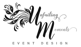 UNFAILING MOMENTS EVENT DESIGN logo