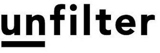 UNFILTER logo