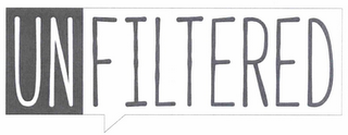 UNFILTERED logo