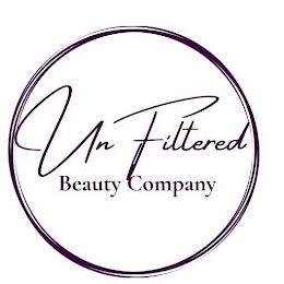 UNFILTERED BEAUTY COMPANY logo