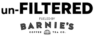 UNFILTERED FUELED BY BARNIES COFFEE TEA CO. logo